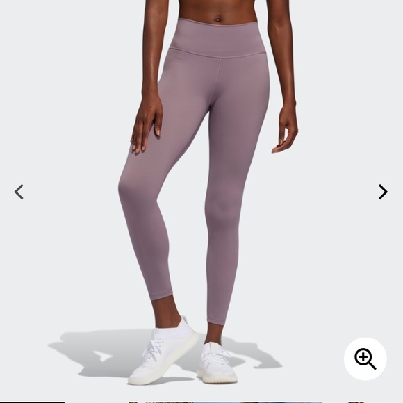 Never worn Purple Adidas leggings - Picture 1 of 5